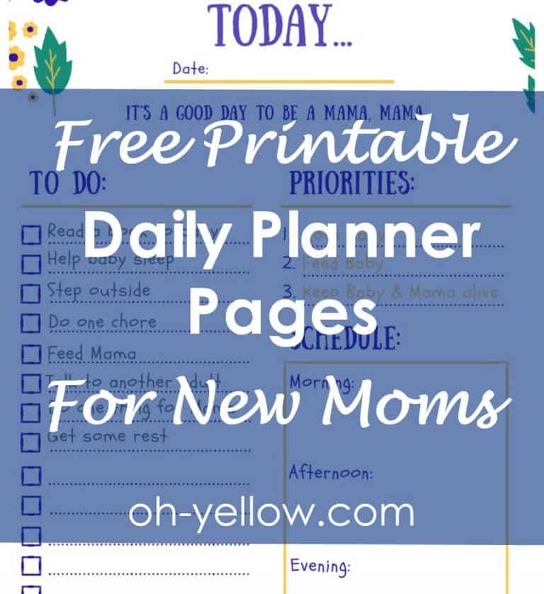 New mom, what is enough? Postpartum and having a new baby is hard. If you feel overwhelmed by all the to-do's that come with life after having a new baby, you're not alone. (And this free printable daily planner for new moms will help!) Whether you're a stay-at-home mom or on maternity leave, here is what you need to know...