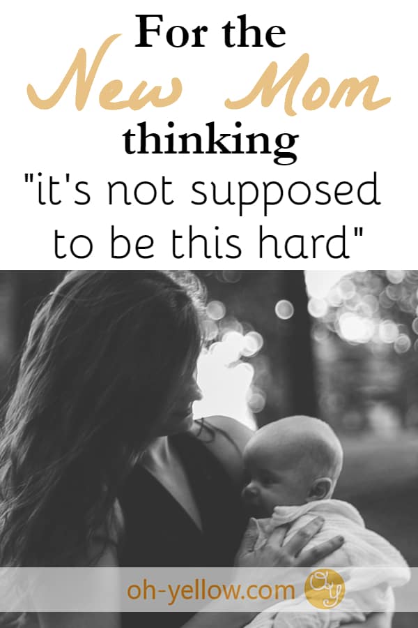 New mom, it's ok to need encouragement and help. Survive the first months with a new baby with this great parenting advice. If you're pregnant or a first time mom, here are tips you need to know. I wish I had known...