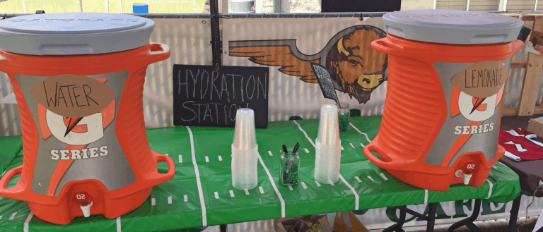 First Birthday Football Theme