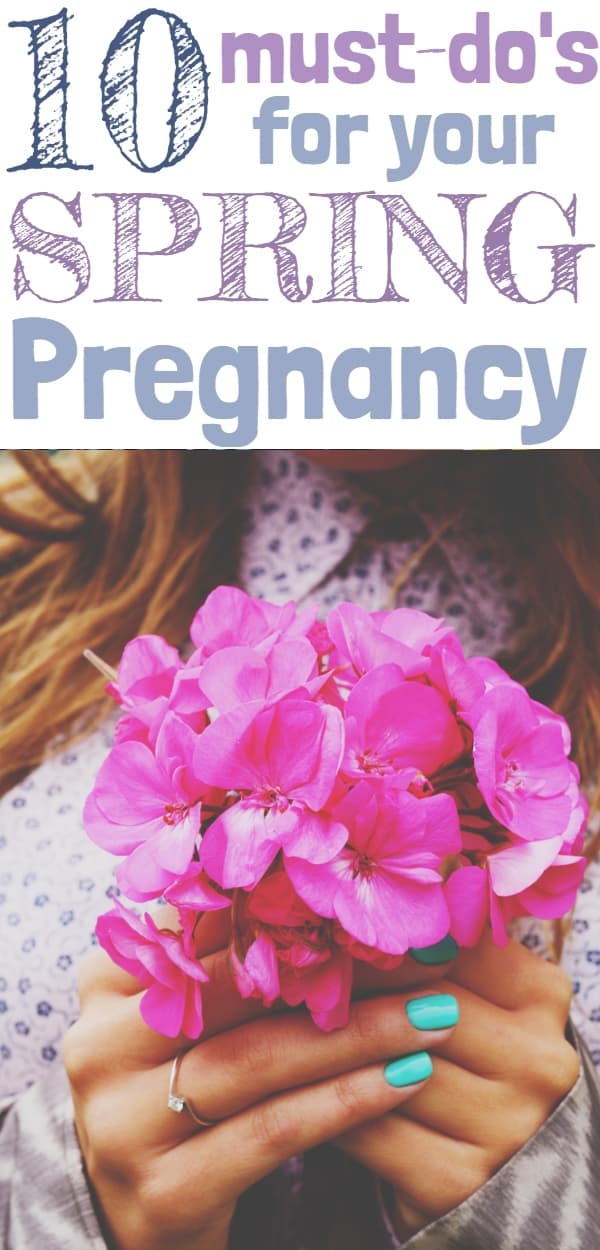 Tips for being pregnant in spring time!