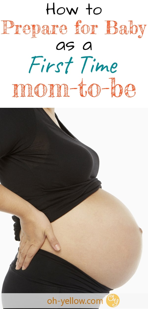 Pregnant woman preparing for Baby