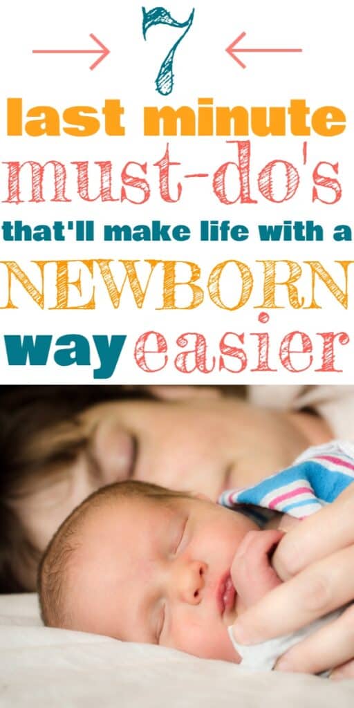 (Last Minute) Things To Do Before Baby Arrives Checklist Oh Yellow