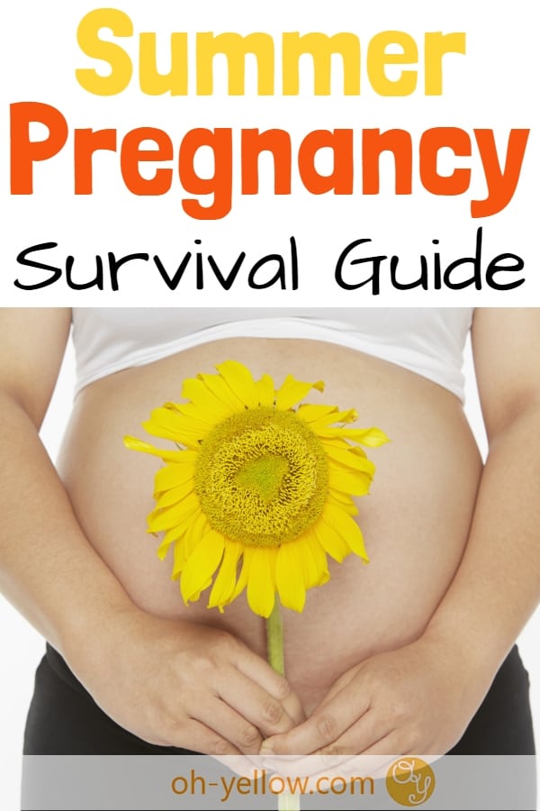 Pregnant woman - summer pregnancy survival