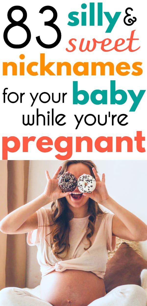 Baby Bump Nicknames (what to call Baby before you pop) - Oh Yellow